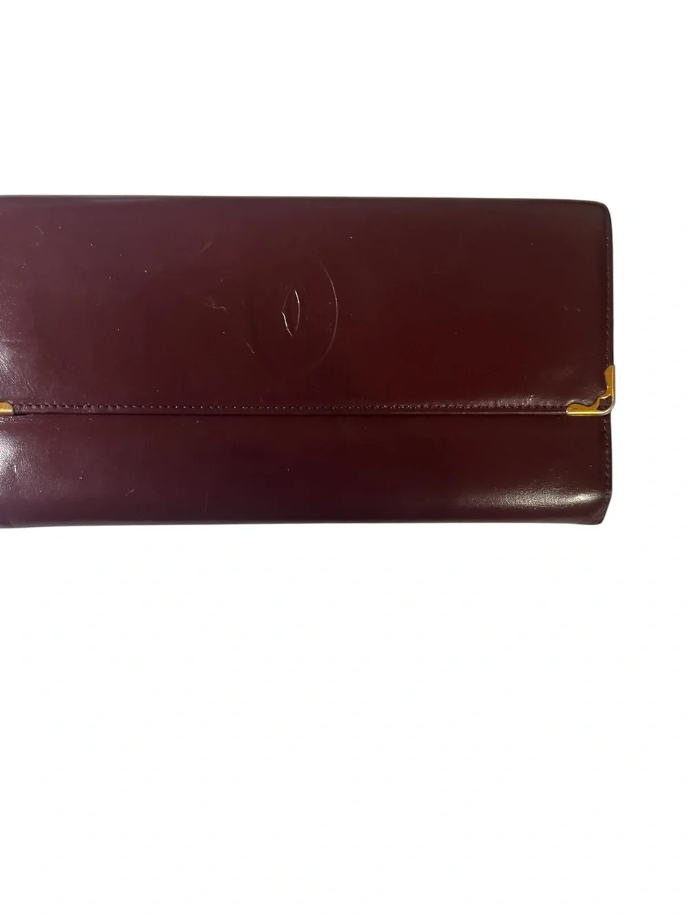 Cartier leather card